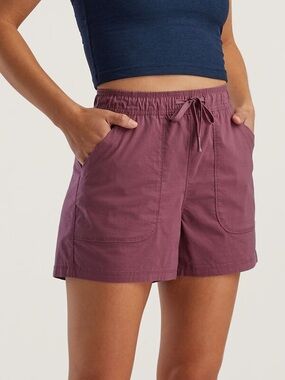 NWT Title Nine Scout Ripstop Shorts 3” Purple Burgundy